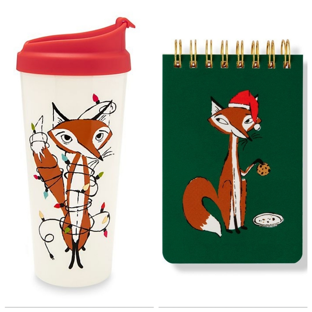KATE SPADE Gift Set - Thermal Mug and Notepad NWT